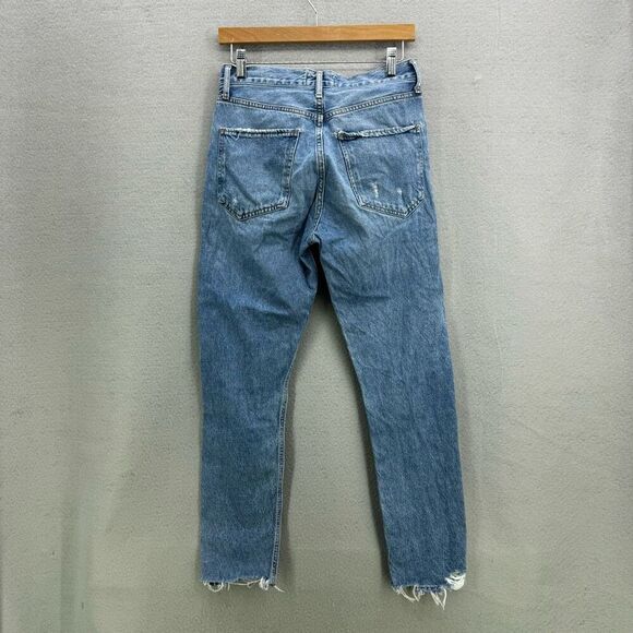 Agolde Jamie High Rise Classic Button Fly Straight Leg Jeans Size 26 - Picture 6 of 12